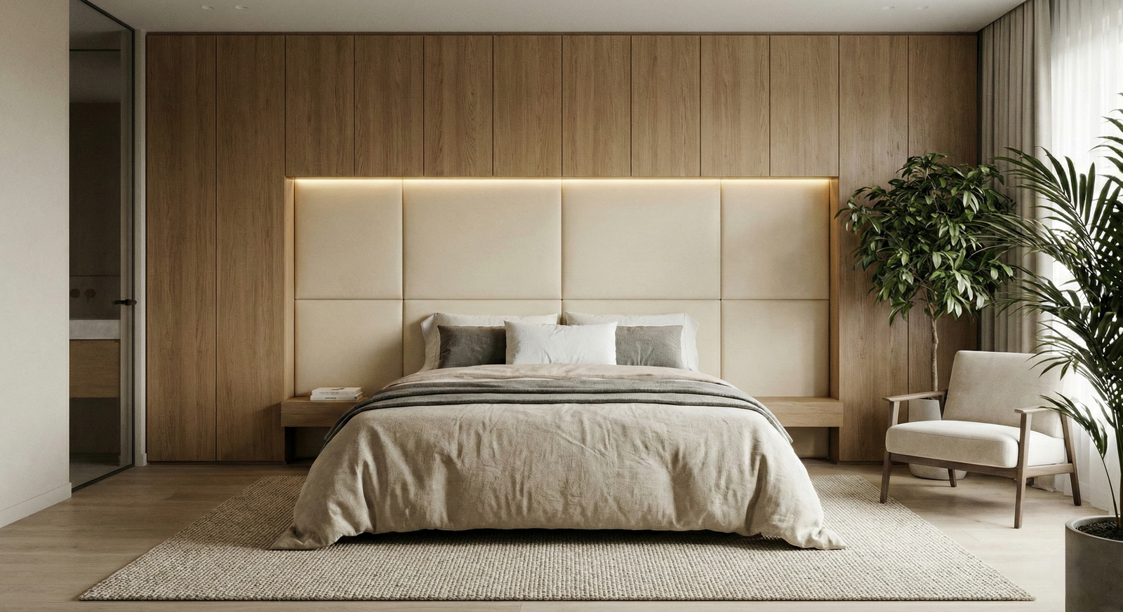 غرفة نوم فندقية